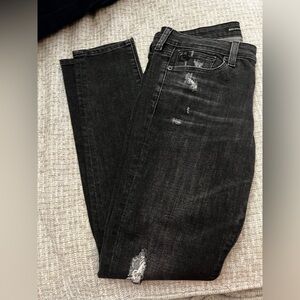 Big Star Alex Skinny Jeans. Black. Size 28